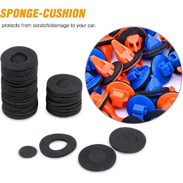 

GOOACC 100pcs Fender Flare Clips Compatible for Toyota 4Runner FJ Cruiser Highlander RAV4 Tacoma, Replace 75495-35010 75397-35010