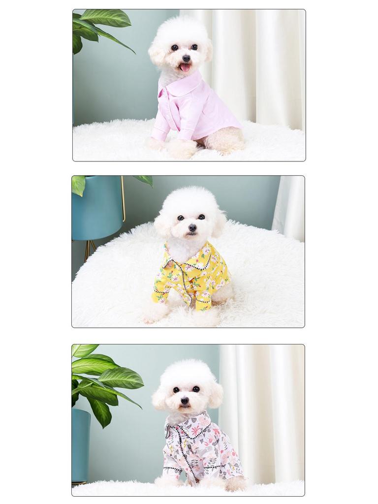 European & American Korean Style French Bulldog Pajamas - Boutique Pet Clothes