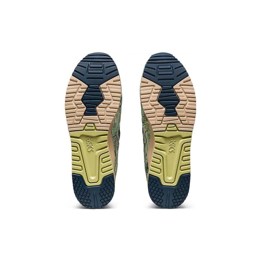 Atmos X ASICS Gel Lyte 3 OG Aged Map Men Sneakers Green Ice-Green Midnight-Blue 1201A856-300