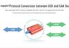Industrial USB To CAN J1939 Bus Analyzer/Communication Module