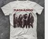 Badlands Blanc T-shirt Unisexe Manches Courtes Coton Blanc Toutes Tailles T-shirt Unisexe