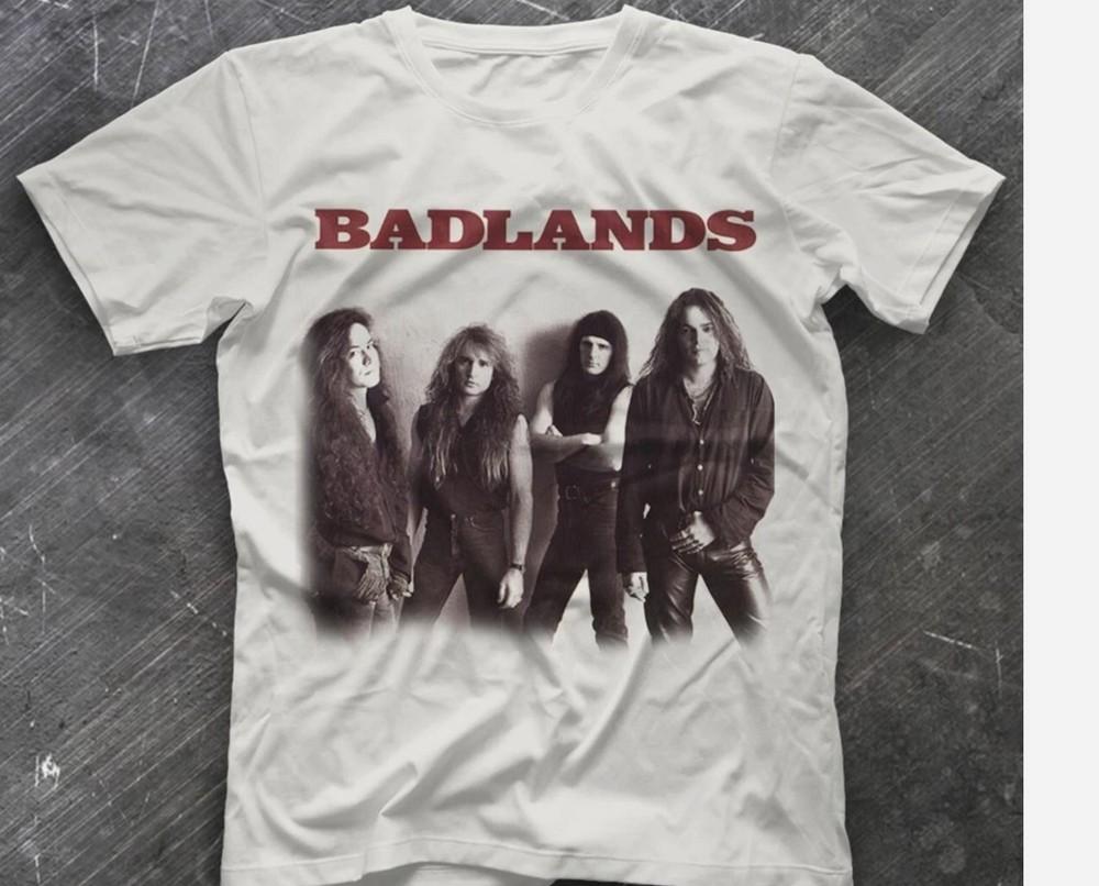 

Badlands White Unisex T-Shirt Short Sleeve Cotton White All size Shirt Unisex T-Shirt XXXL