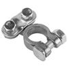 2Pcs Car Battery Terminal Clamps Boat Truck Battery Terminals Connectors Clip 12V Conductive Caps For Car Van Caravan Motorhome
