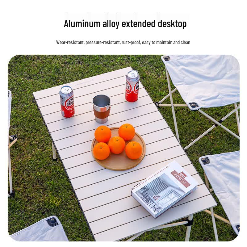 Bellian Outdoor Folding Camping Table and Chair Set