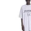 Balenciaga T Shirt Loose Fit Men's Gray 676589TLV571376