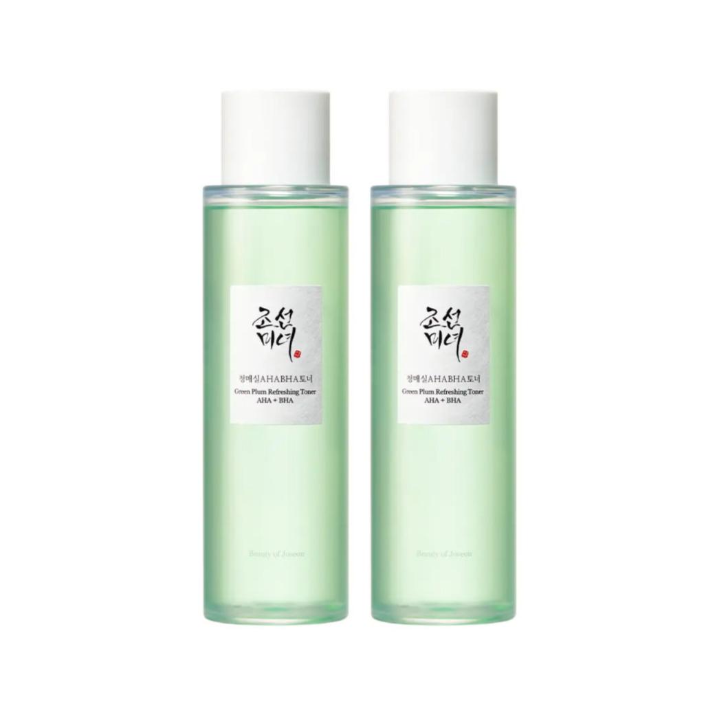 

Beauty of Joseon Green Plum Refreshing Toner AHA + BHA 150ml – 1+1 Special Set