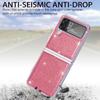 Anti -Sweat Folding Design Bling Case For Samsung Galaxy Z Flip4 Flip 4 5g Flip3 Flip 3 Non -Fingerprint Funda Zflip4 Cases