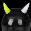 2Pcs Universal Glow Demons Horn Helmet Decoration for Night Riding Safety Personalized LED Helmet Lights USB Rechargeable Helmet Decoration