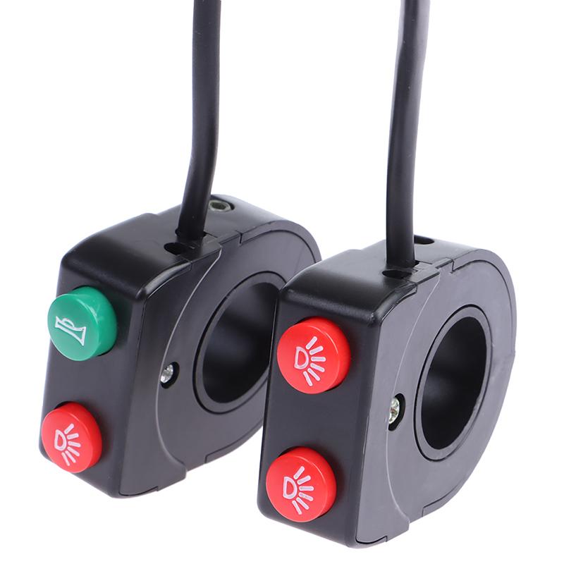 Motorcycle Atv 22Mm Handlebar Horn And Headlight Combination Switch Button Motor Switches Turn Signal Modification Accessories