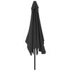 Patio Umbrellas Outdoor Parasol With Metal Pole 300X200 Cm