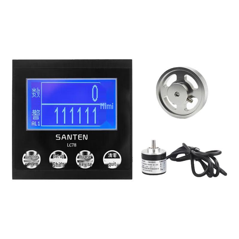 Yuante Edge Bander Roller Digital Meter Counter CN plug (adapter included)