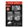 [CAMPDIECAST] Aluminum Sheet Emergency Blanket Set of 5 Quiet Disaster Prevention Goods (140cm x 200cm)