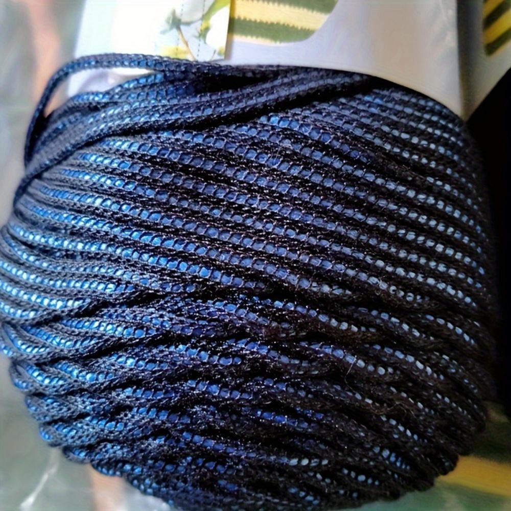 1pc Premium Ice Cotton Linen Blend Yarn Lightweight & Breathable for Crochet Hats Shoes Bags Assorted Colors Bulky Yarn