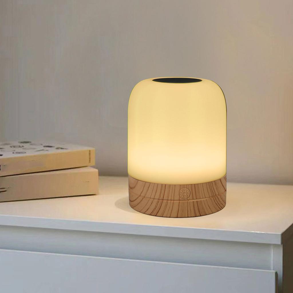 Night Light for Kids Adults ABS Dimmable RGB Color Changing Warm Light Rechargeable Portable Bedside