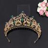 Crystal Bridal Crown Wedding Dress Accessories Baroque Model Catwalk Women's Rhinestone Crown