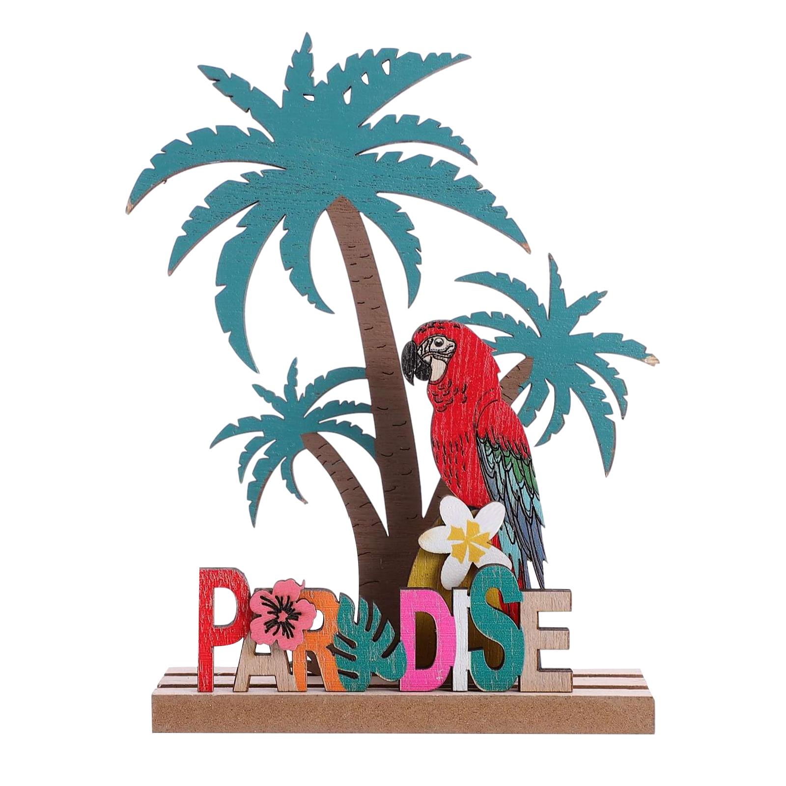 

Statue Desk Hawaii Ornaments Banquet Country Home Decor Decoration Iron Wooden Retro