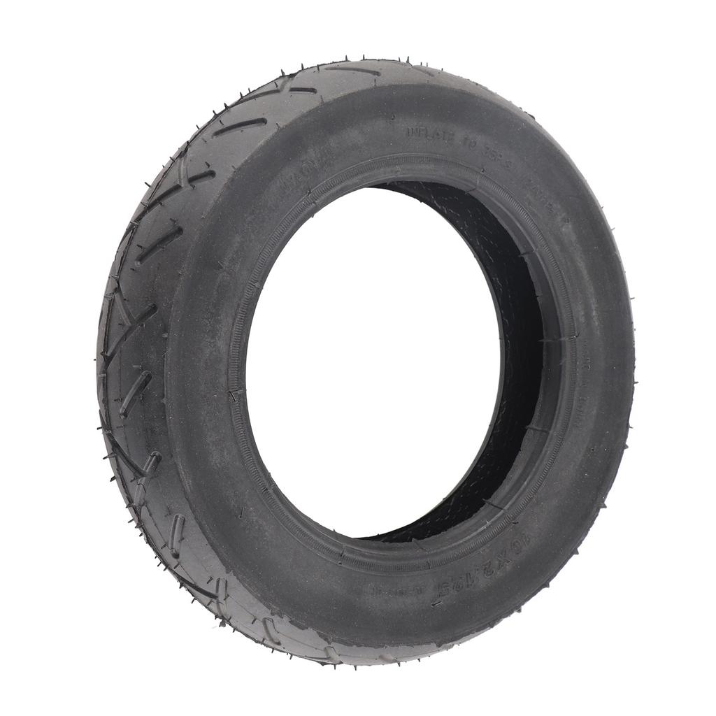 Electric Scooter Tire Rubber Sturdy Shock Resistant Buffering Groove Inflation Tyre 10x2.125