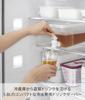 Yamazaki Jitsugyo Refrigerator Drink Server White W10 X X Faucet and Tower Dishwasher Safe Cold Water Bottle Barley Tea Pot 1584 1.8L D31.5 H12.5cm