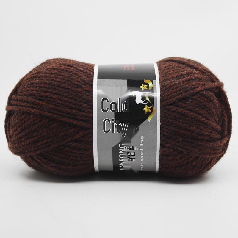 Mittel-Dickes Kaschmir Chunky Handstrickgarn für Schals