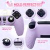 Silicone Case Set For PS5 Controller Anti-slip Dustproof Protective Shell Cover with Thumb Grip Caps Controller Skin Cat Paw Sticker