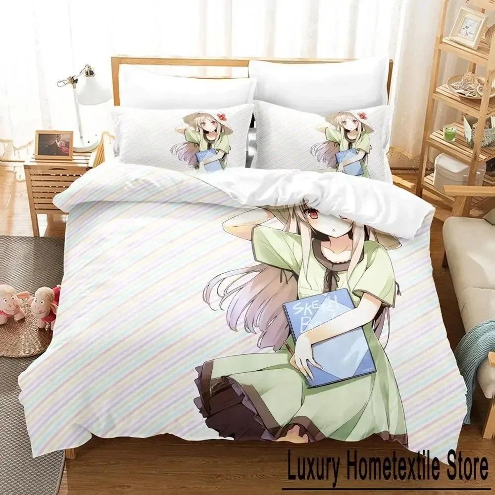 New The Pet Girl Of Sakurasou Bedding Set For Bedroom Soft Modern Bedspreads Comefortable Duvet Cover Quilt Cover And Pillowcase