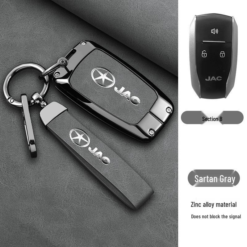 JAC Refine Keychain & Key Case for S3, S5, M3, M4, S2k6 - Unisex Car Accessory