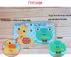 Multifunctional Tear-Proof Cloth Book: Educational Baby Rattle & Enlightenment Toy
