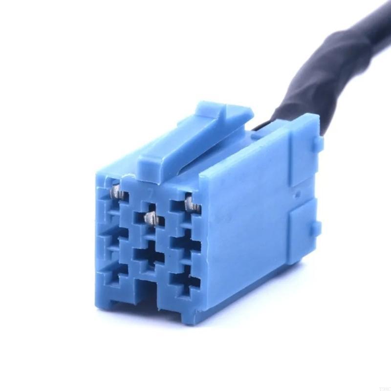 8Pin Connector Cable Adapter Car Wireless AUX Adapter for Radio Radio Accessories 4