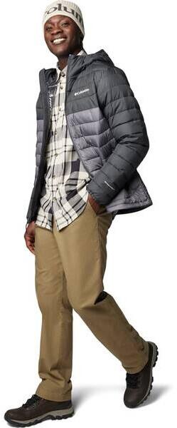 Куртка Columbia Powder Lite II Hooded Jacket (2086944) городская серая/акула