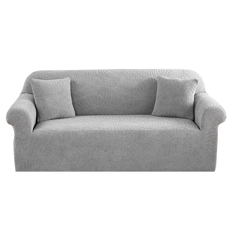 

Водонепроницаемые чехлы для диванов для гостиной, эластичный чехол, эластичный чехол для дивана, кресла, 1/2/3/4-местный L-образный угловой чехол для дивана 1 Seater 90-140 cm серый