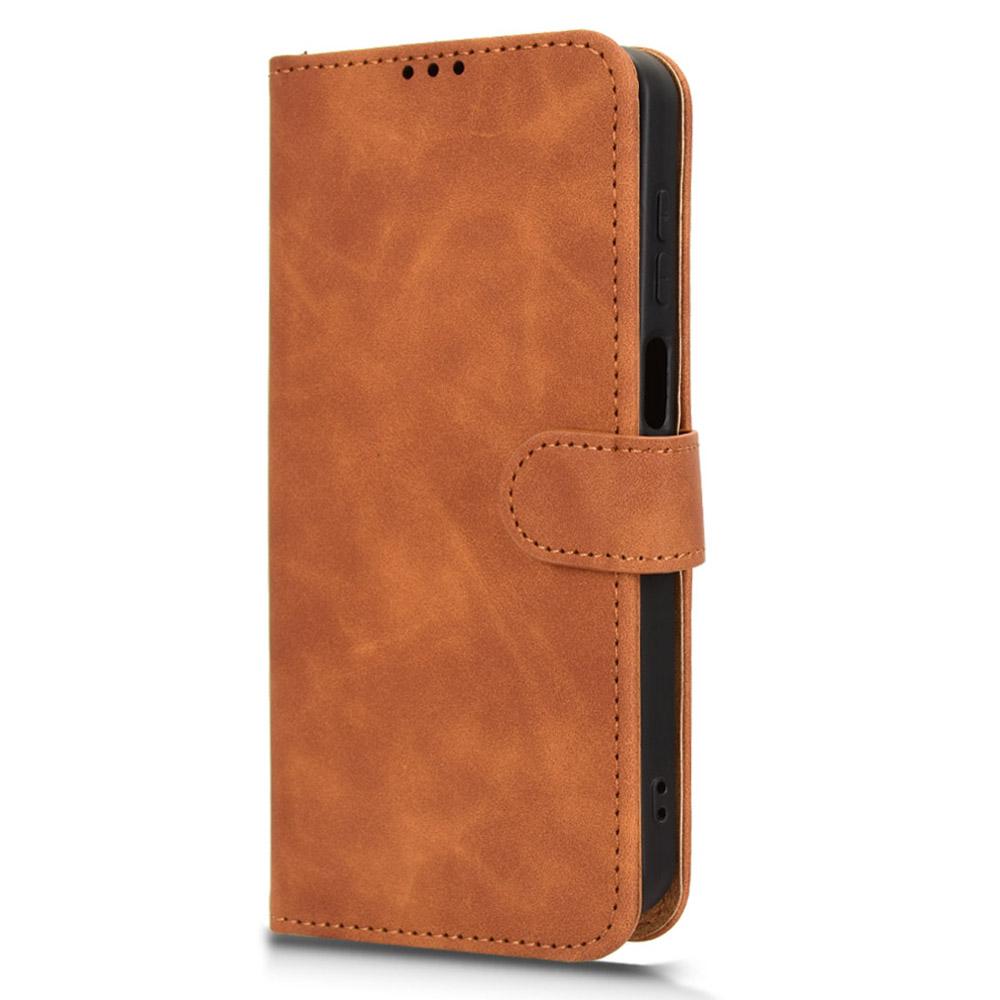 For Samsung Galaxy M36 5G Leather Case Skin Feel Anti Drop Wallet Flip Phone Cover
