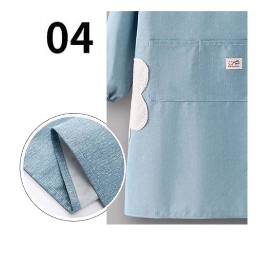 hgTUP Mickey Apron with Donald Duck Design, Stain-Resistant, Suitable for Cooking, Nursery Teachers, Adults, and Home Cooking, Includes Hand Towel, La