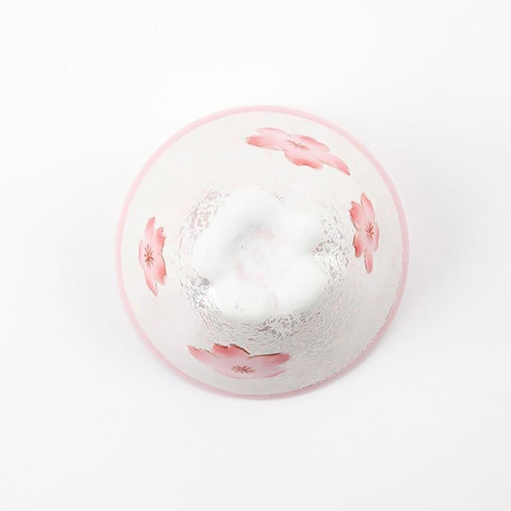 Arita-Ware Teeschale Reisschale Kirschblütenrosa Densei-Ofen Schwertlilie Kirschblüte Kirsche Sencha-Schale handbemalt blütenförmig