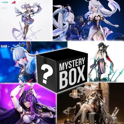 Genshin Impact Anime Game Action Model Blind Box Paimon Aether Luck Box Handmade Large Figure Anime Game Fans Gift 10-30cm