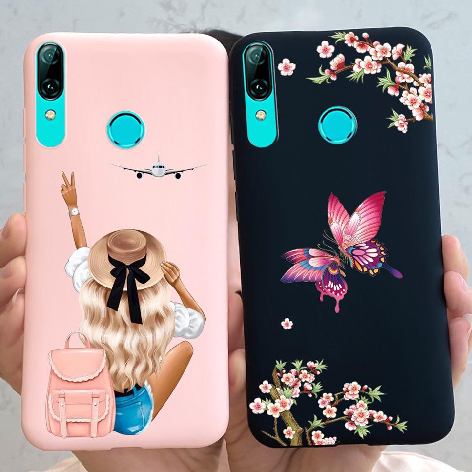 For Huawei P Smart 2019 6.21"Case Cute Cartoon Astronaut Soft Silicone Cover For Huawei P Smart 19 POT-LX3 Shockproof Phone Case