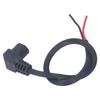 2PCS Electric Bike Power Cord T Type Charging Power Cable Accessories 1.5mm² for Electric Scooter