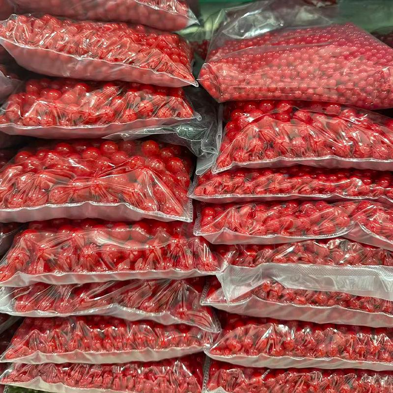 Κόκκινες Στρογγυλές Χάντρες ABS Πλαστικό με Υψηλή Γυαλάδα, Απομίμηση Μαργαριταριού, για Αξεσουάρ Κοσμημάτων DIY