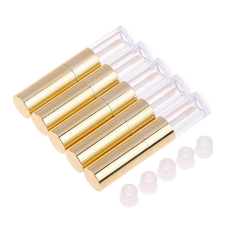Double-Ended Empty 2.5Ml Clear Lip Gloss Tube Refillable Lip Balm Bottles Lipstick Containers For Travel Women Girls Diy Makeup