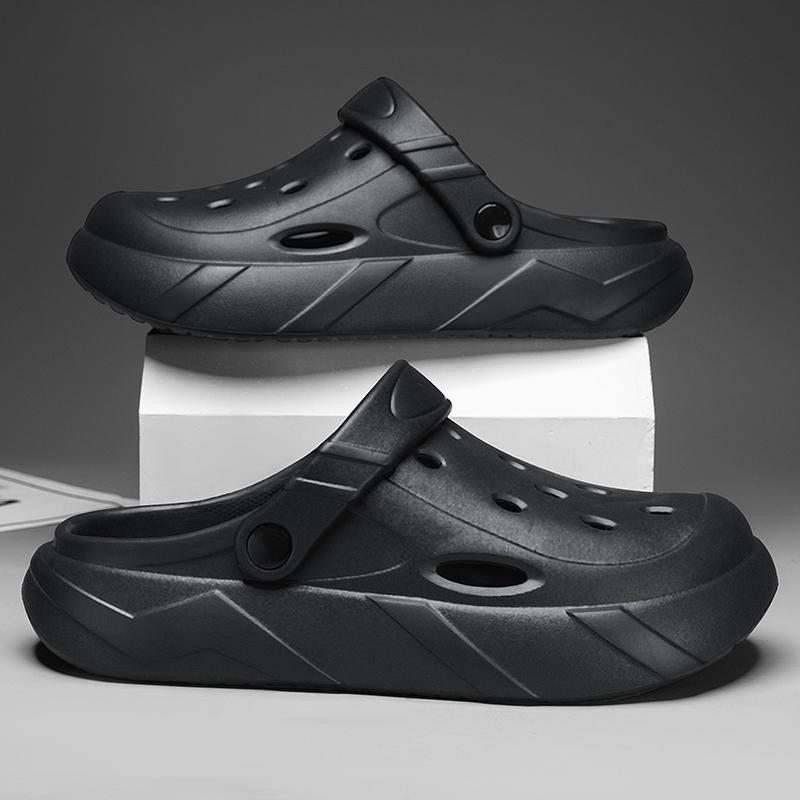 Summer Comfortable Men'S Garden Clogs Breathable Eva Injection Shoes Casual Sandal Woman Beach Slippers Water Shoes Light