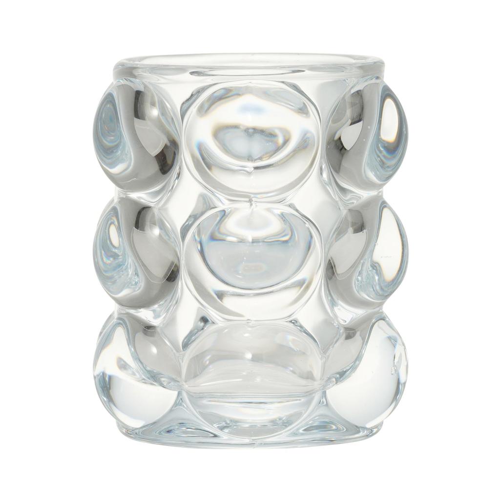 Francfranc Bubble Glass Pen Stand, Clear, Desk Storage