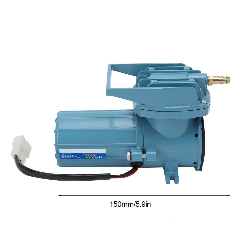 Samochodowa Elektromagnetyczna Maszyna Tlenowa DC Napowietrzająca Pompka Powietrza do Transportu Ryb i Owoców Morza MPQ902-12V-18W