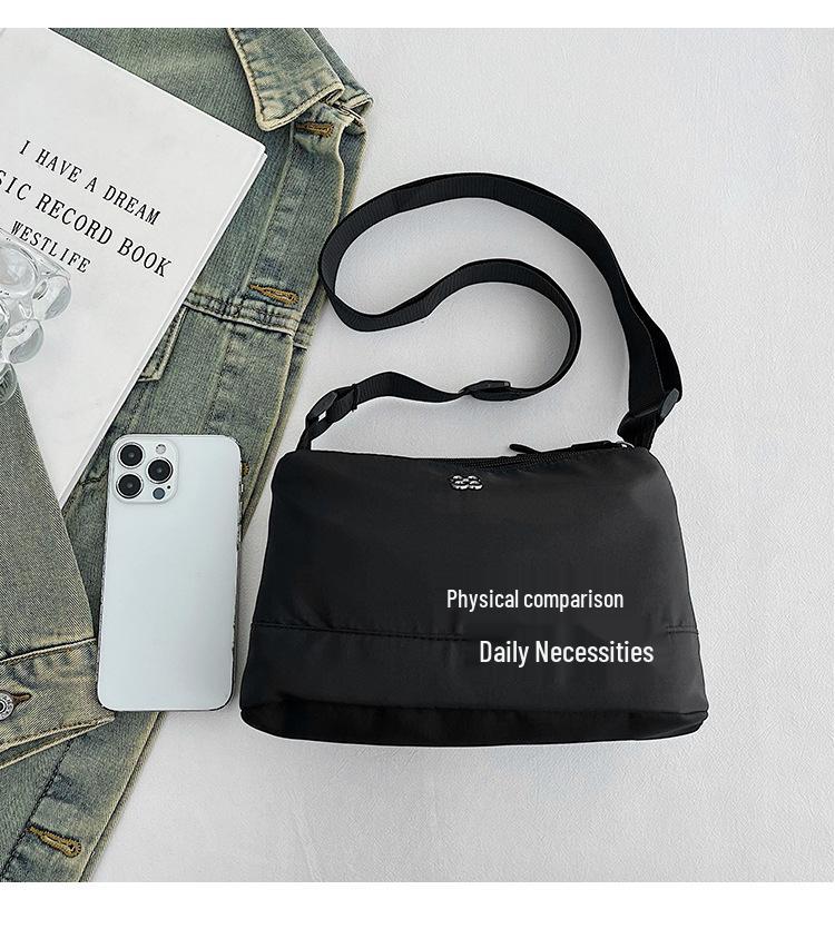 2025 Multi-Layer Lightweight Nylon Crossbody Bag - Versatile Fashion Shoulder Bag