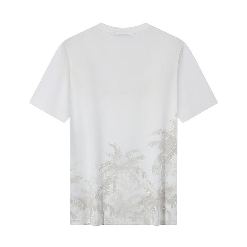 

Qipai Men s Cooling Coconut Print T-Shirt - Anti-Bacterial & Anti-Mite 4XL