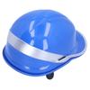Blue Safety Hard Hat Anti Smashing Adjustable Helmet with Reflective Stripe for Construction Sites