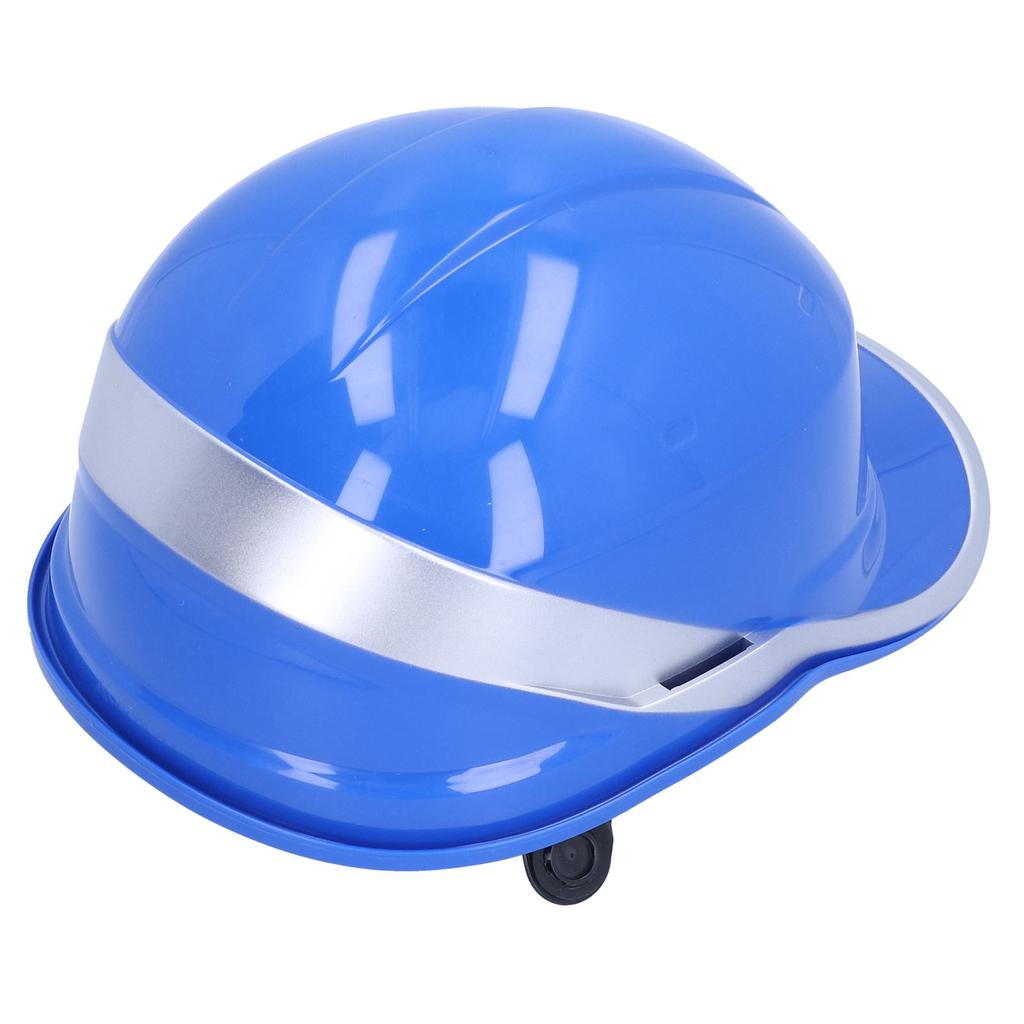 Blue Safety Hard Hat Anti Smashing Adjustable Helmet with Reflective Stripe for Construction Sites