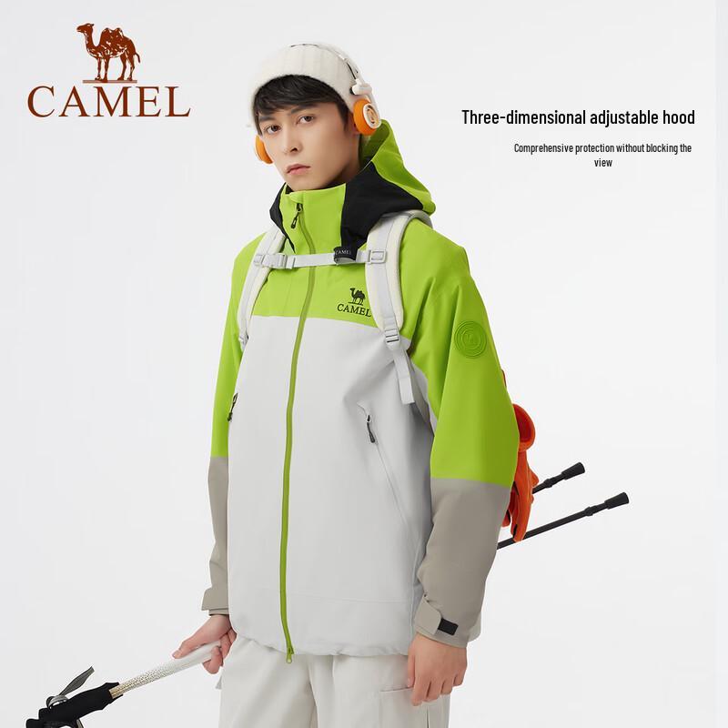 CAMEL KING Wang Junkai 2025 Outdoor 3-in-1 Rainproof Jacket
