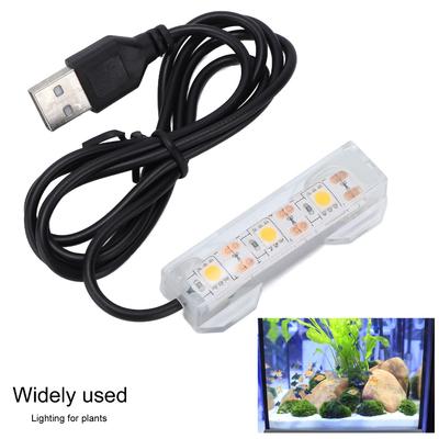 USB Aquarium Light Plastic LED Fish Tank LED Light Submersible Underwater Multicolor Aquarium Lighting Aquarium