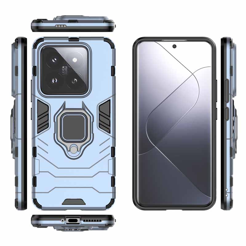 Shockproof Armor Case For Xiaomi 14 Ultra 13 Lite 13T POCO F5 X5 X6 Pro Phone Cover for Redmi Note 13 Pro Plus A3 13C Back Coque