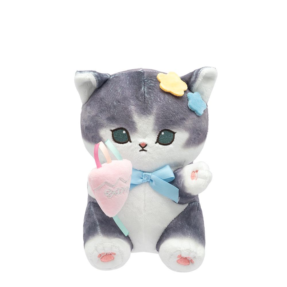 "Mofusand Shark Cat Plush Pendant – Cute Japanese Cartoon Bag Accessory"