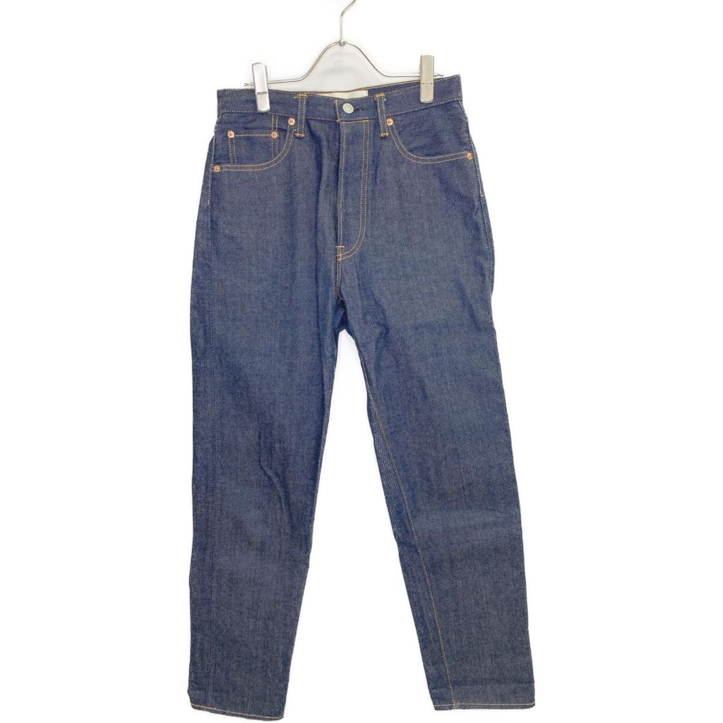 THE SHINZONE Indigo Center Press Cotton Denim Pants 18AMSPA08 Bottoms 36 blueUsed